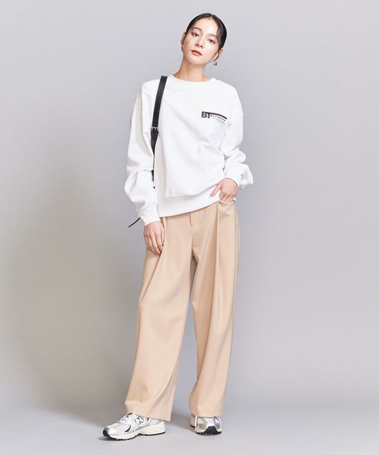 BEAUTY&YOUTH UNITED ARROWS「コットン裏毛 ロゴスウェット プルオーバー」|スウェット・ジャージ|