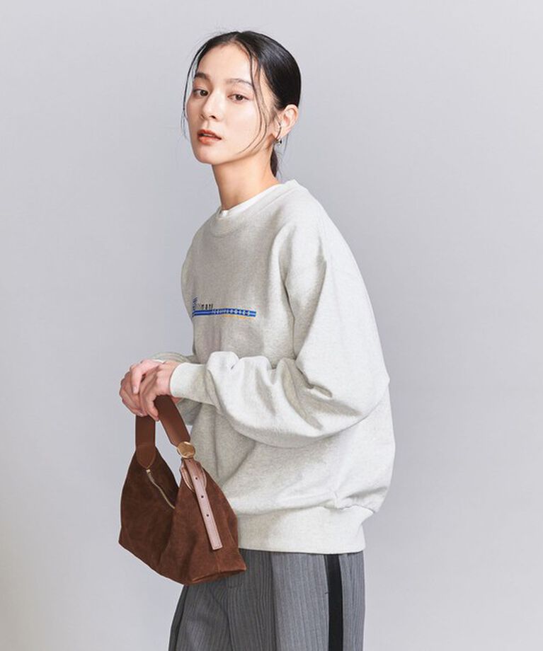 BEAUTY&YOUTH UNITED ARROWS「コットン裏毛 ロゴスウェット プルオーバー」|スウェット・ジャージ|