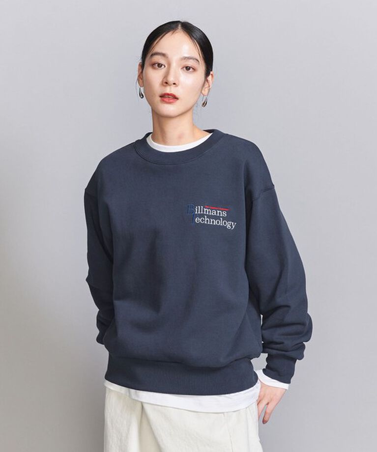 BEAUTY&YOUTH UNITED ARROWS「コットン裏毛 ロゴスウェット プルオーバー」|スウェット・ジャージ|