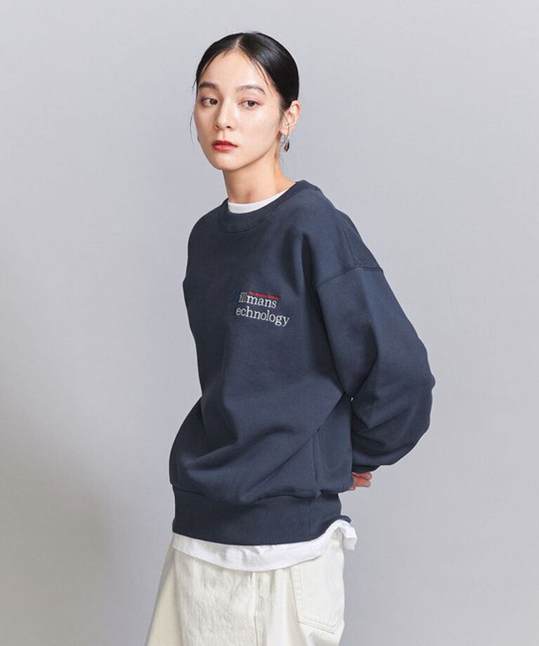 BEAUTY&YOUTH UNITED ARROWS「コットン裏毛 ロゴスウェット プルオーバー」|スウェット・ジャージ|
