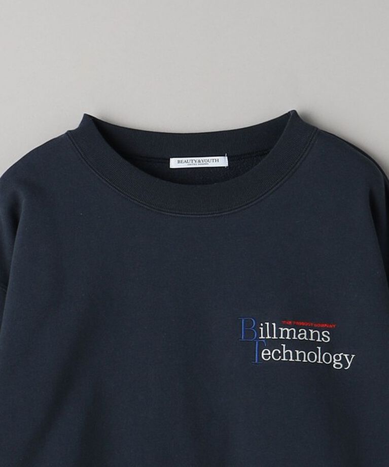 BEAUTY&YOUTH UNITED ARROWS「コットン裏毛 ロゴスウェット プルオーバー」|スウェット・ジャージ|