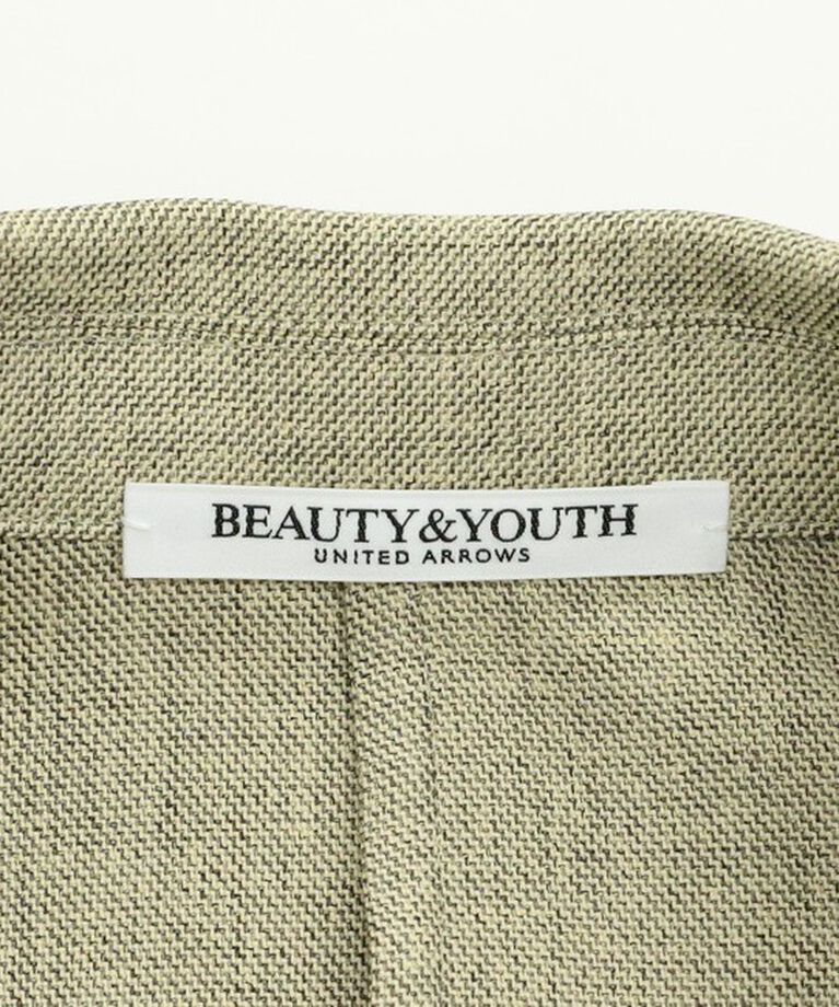 BEAUTY&YOUTH UNITED ARROWS「リネンライク ダブルジャケット」|テーラードジャケット|