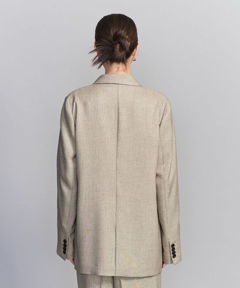 BEAUTY&YOUTH UNITED ARROWS「リネンライク ダブルジャケット」|テーラードジャケット|