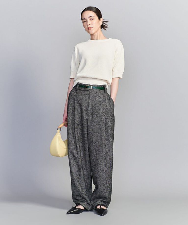 BEAUTY&YOUTH UNITED ARROWS「ツイードライク テーパード パンツ」|その他|