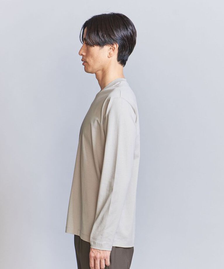BEAUTY&YOUTH UNITED ARROWS「ハイゲージ ガスコットン クルーネック ロングスリーブ カットソー」|Tシャツ・カットソー|