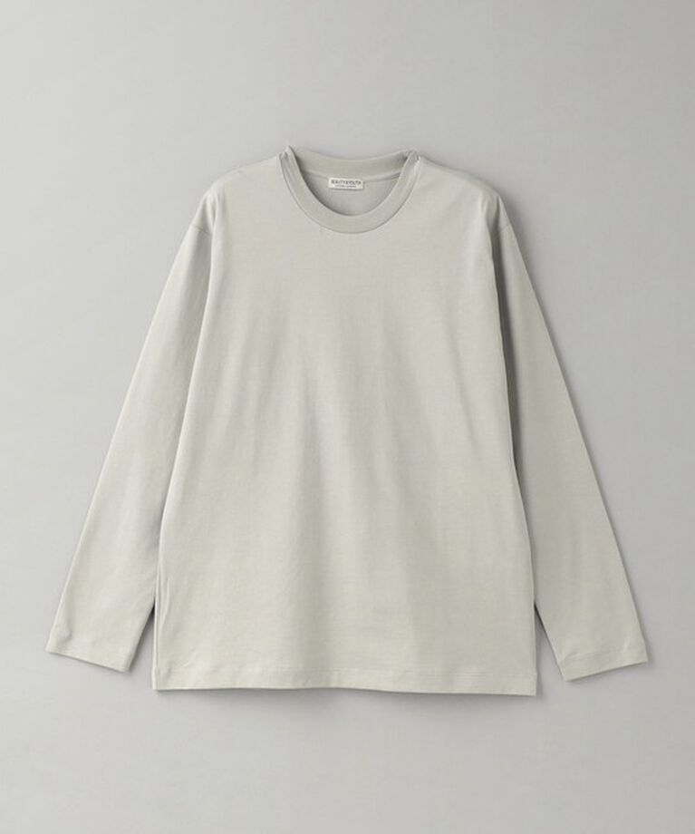 BEAUTY&YOUTH UNITED ARROWS「ハイゲージ ガスコットン クルーネック ロングスリーブ カットソー」|Tシャツ・カットソー|