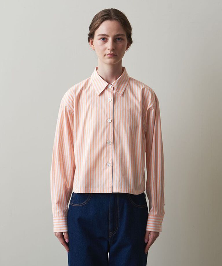 STEVEN ALAN「＜Steven Alan＞コットン ストライプ シャツ」|シャツ・ブラウス|