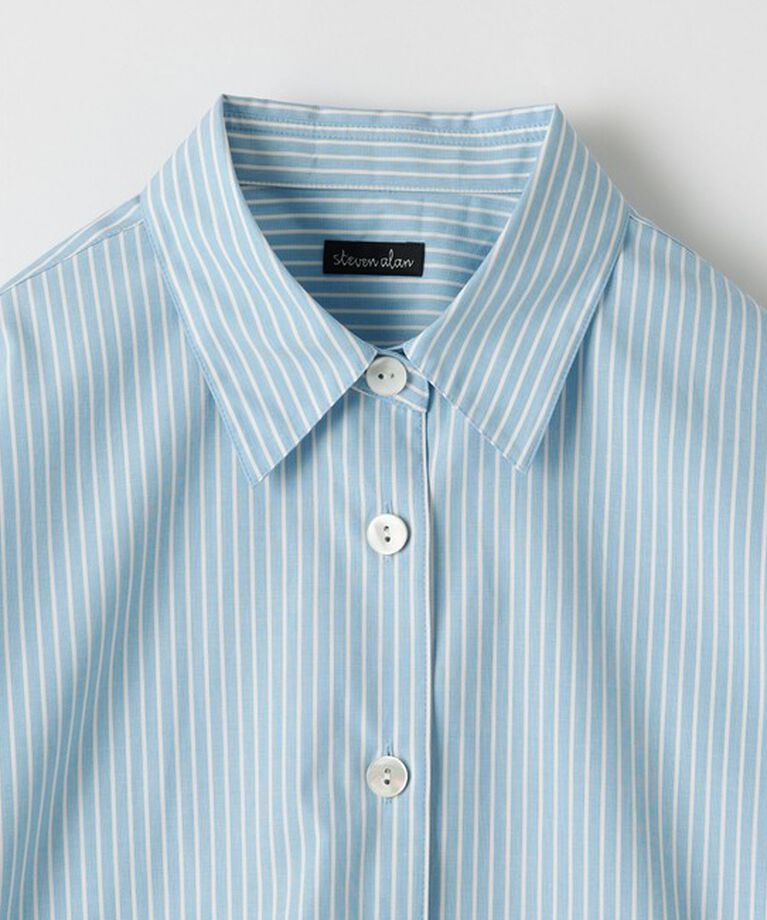 STEVEN ALAN「＜Steven Alan＞コットン ストライプ シャツ」|シャツ・ブラウス|