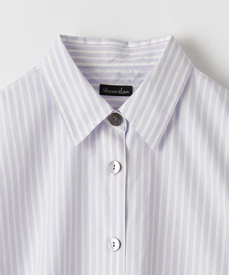STEVEN ALAN「＜Steven Alan＞コットン ストライプ シャツ」|シャツ・ブラウス|