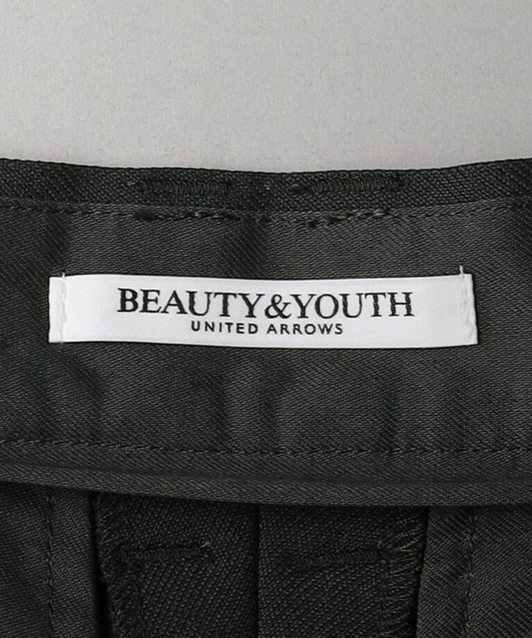 BEAUTY&YOUTH UNITED ARROWS「フロントタック ワイドパンツ」|チノ|