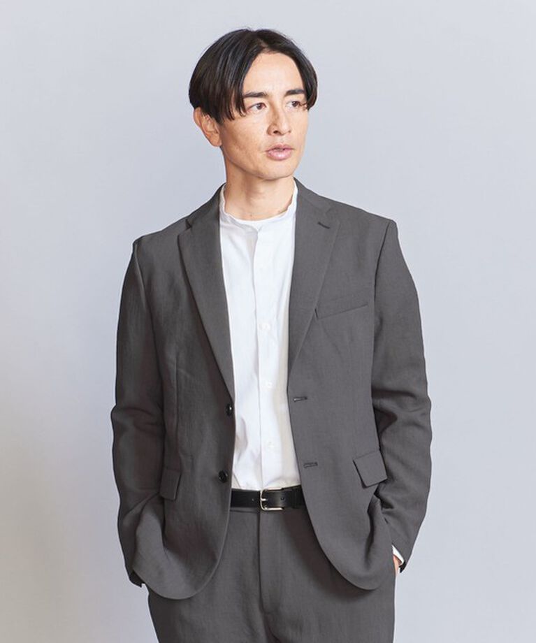 BEAUTY&YOUTH UNITED ARROWS「トリクシオン 2ボタン ジャケット -セットアップ対応 ストレッチ ウォッシャブル マルチ機能-」|テーラードジャケット|