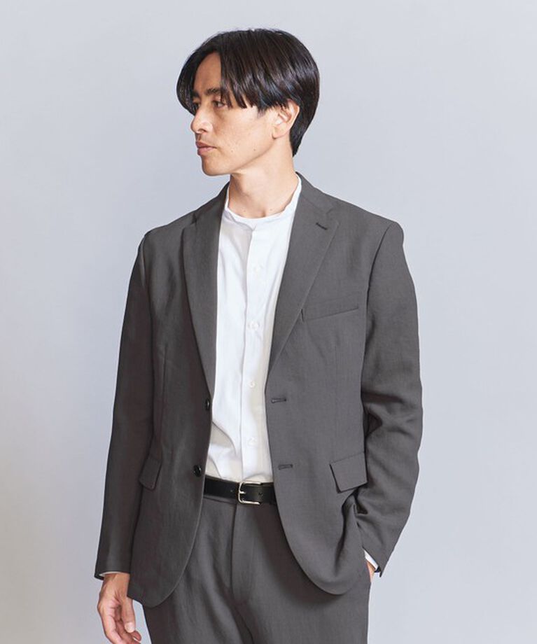 BEAUTY&YOUTH UNITED ARROWS「トリクシオン 2ボタン ジャケット -セットアップ対応 ストレッチ ウォッシャブル マルチ機能-」|テーラードジャケット|