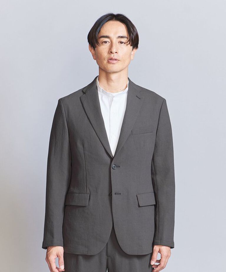 BEAUTY&YOUTH UNITED ARROWS「トリクシオン 2ボタン ジャケット -セットアップ対応 ストレッチ ウォッシャブル マルチ機能-」|テーラードジャケット|