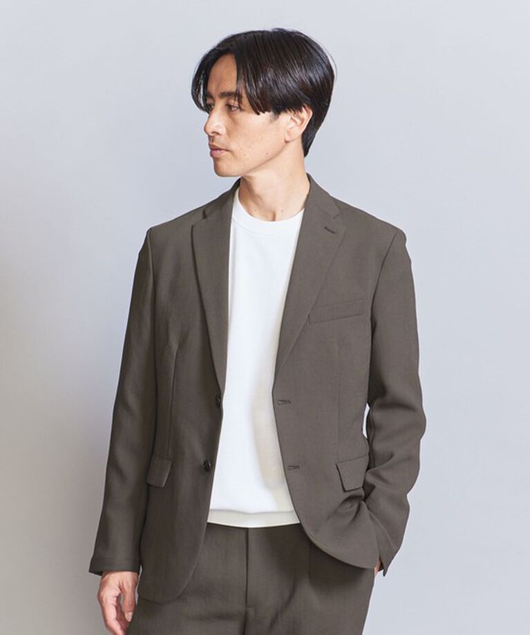 BEAUTY&YOUTH UNITED ARROWS「トリクシオン 2ボタン ジャケット -セットアップ対応 ストレッチ ウォッシャブル マルチ機能-」|テーラードジャケット|