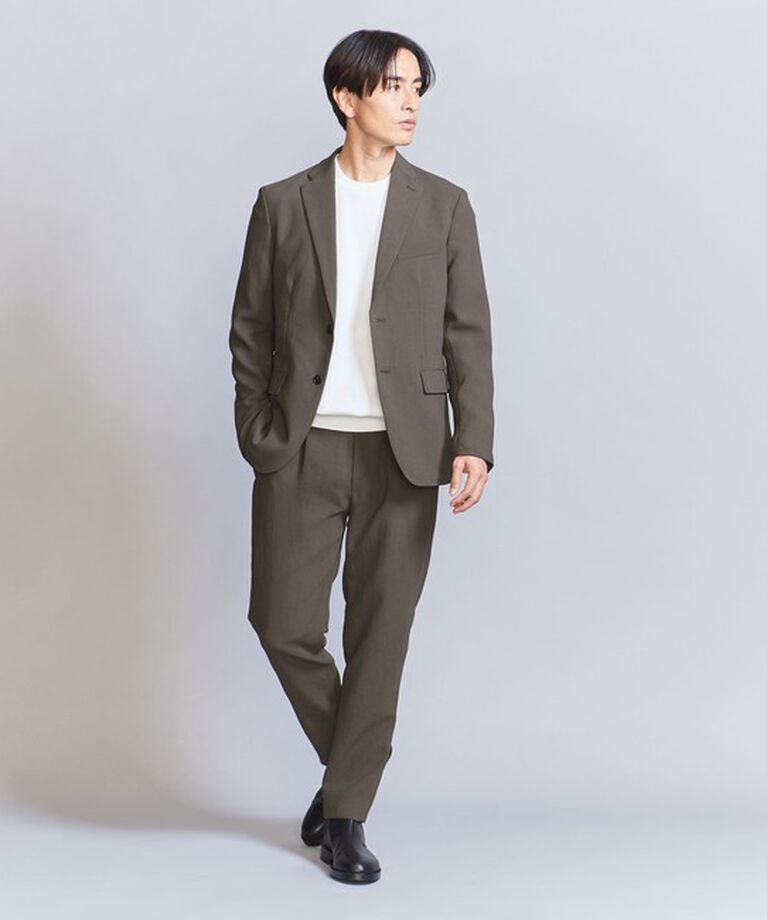 BEAUTY&YOUTH UNITED ARROWS「トリクシオン 2ボタン ジャケット -セットアップ対応 ストレッチ ウォッシャブル マルチ機能-」|テーラードジャケット|
