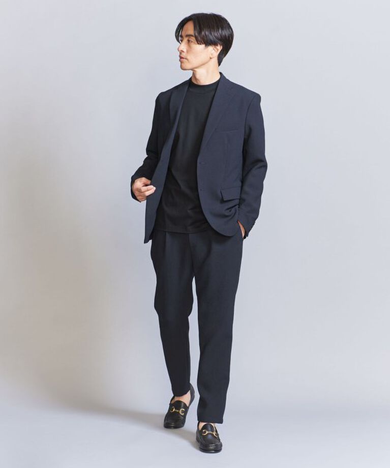BEAUTY&YOUTH UNITED ARROWS「トリクシオン 2ボタン ジャケット -セットアップ対応 ストレッチ ウォッシャブル マルチ機能-」|テーラードジャケット|