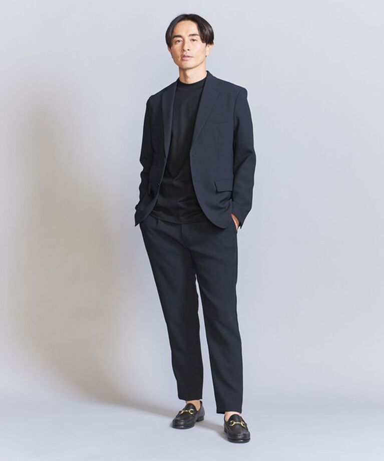 BEAUTY&YOUTH UNITED ARROWS「トリクシオン 2ボタン ジャケット -セットアップ対応 ストレッチ ウォッシャブル マルチ機能-」|テーラードジャケット|
