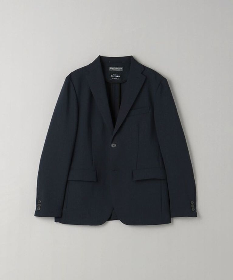 BEAUTY&YOUTH UNITED ARROWS「トリクシオン 2ボタン ジャケット -セットアップ対応 ストレッチ ウォッシャブル マルチ機能-」|テーラードジャケット|