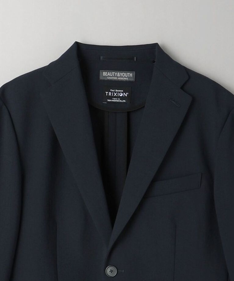 BEAUTY&YOUTH UNITED ARROWS「トリクシオン 2ボタン ジャケット -セットアップ対応 ストレッチ ウォッシャブル マルチ機能-」|テーラードジャケット|