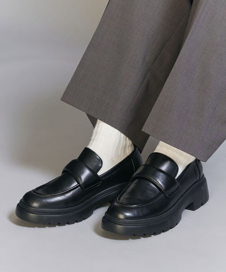 BEAUTY&YOUTH UNITED ARROWS「レザーライク ローファー -晴雨兼用-」|レインシューズ|
