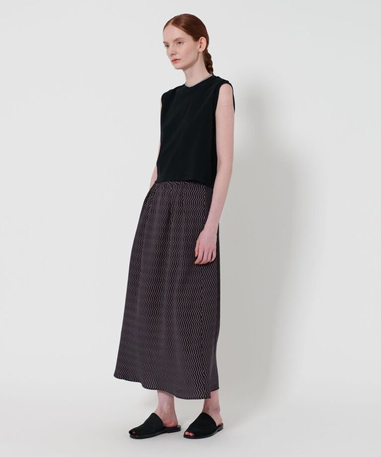 STEVEN ALAN「＜Steven Alan＞ジグザグ プリント スカート」|スカート|