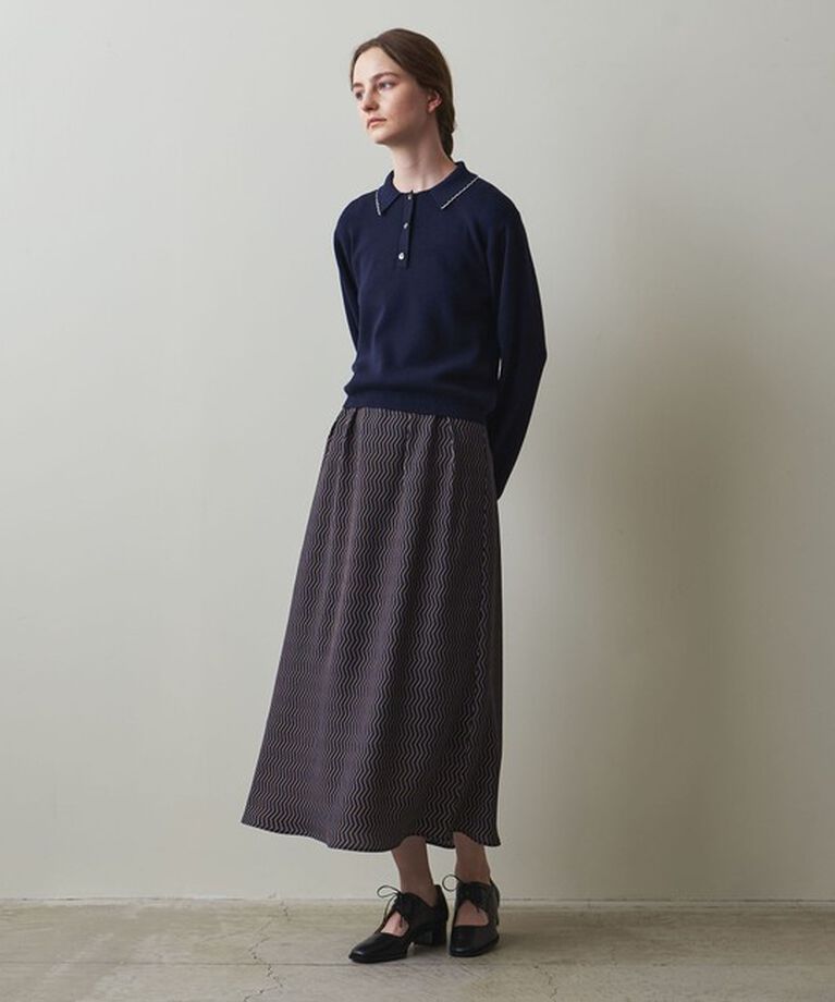 STEVEN ALAN「＜Steven Alan＞ジグザグ プリント スカート」|スカート|