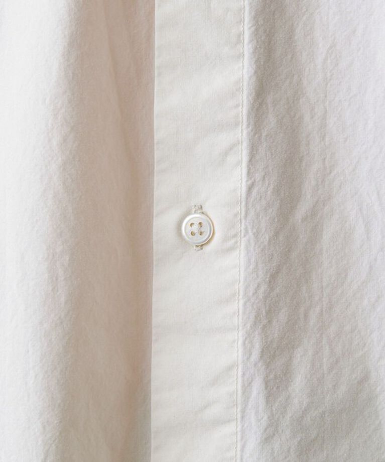 STEVEN ALAN「＜Steven Alan＞ ガーメントダイ ポプリン レギュラーカラー シャツ LOOSE」|シャツ・ブラウス|
