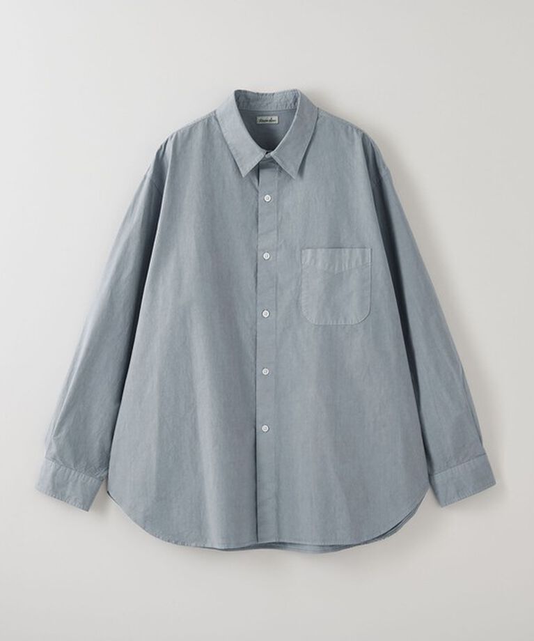STEVEN ALAN「＜Steven Alan＞ ガーメントダイ ポプリン レギュラーカラー シャツ LOOSE」|シャツ・ブラウス|