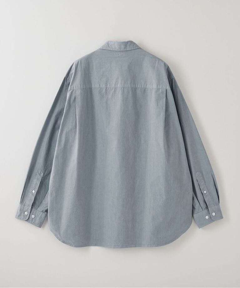 STEVEN ALAN「＜Steven Alan＞ ガーメントダイ ポプリン レギュラーカラー シャツ LOOSE」|シャツ・ブラウス|