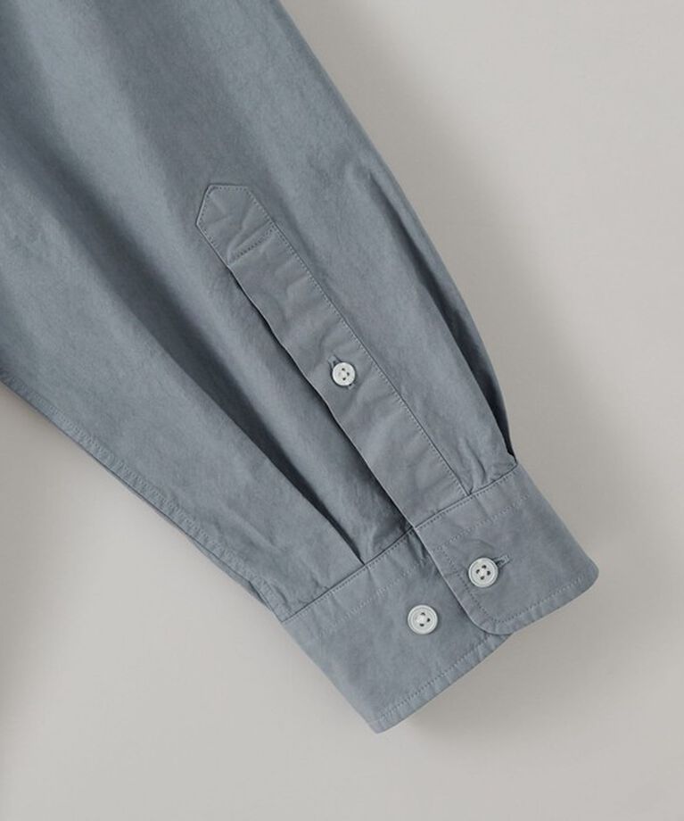 STEVEN ALAN「＜Steven Alan＞ ガーメントダイ ポプリン レギュラーカラー シャツ LOOSE」|シャツ・ブラウス|
