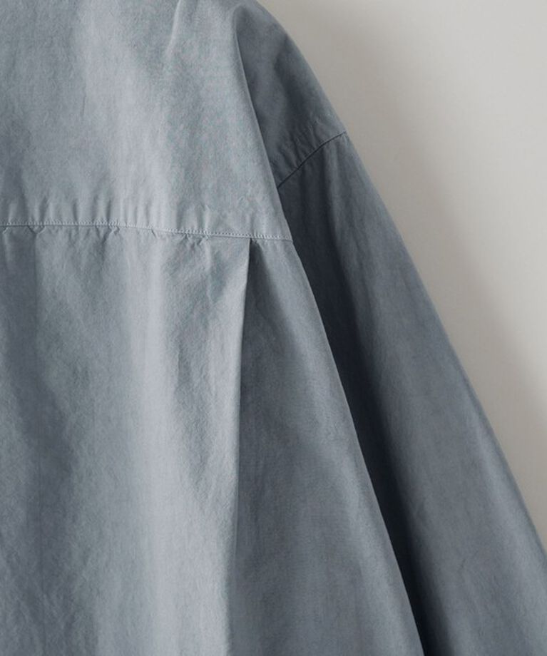 STEVEN ALAN「＜Steven Alan＞ ガーメントダイ ポプリン レギュラーカラー シャツ LOOSE」|シャツ・ブラウス|