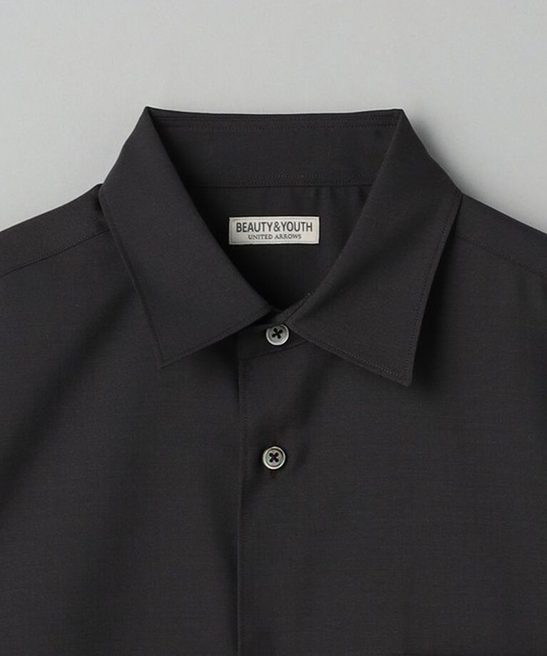 BEAUTY&YOUTH UNITED ARROWS「尾州 レギュラーフォルム テーパード シャツ -ウォッシャブル MADE IN JAPAN-」|シャツ・ブラウス|