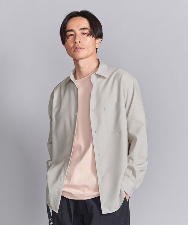 BEAUTY&YOUTH UNITED ARROWS「尾州 レギュラーフォルム テーパード シャツ -ウォッシャブル MADE IN JAPAN-」|シャツ・ブラウス|BEIGE
