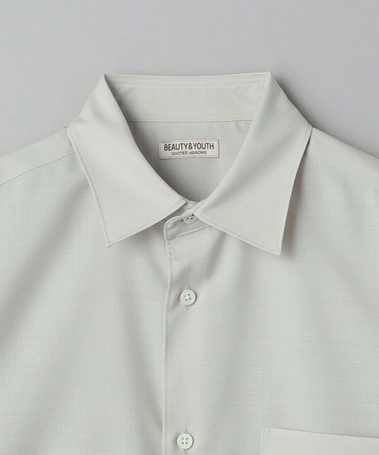 BEAUTY&YOUTH UNITED ARROWS「尾州 レギュラーフォルム テーパード シャツ -ウォッシャブル MADE IN JAPAN-」|シャツ・ブラウス|