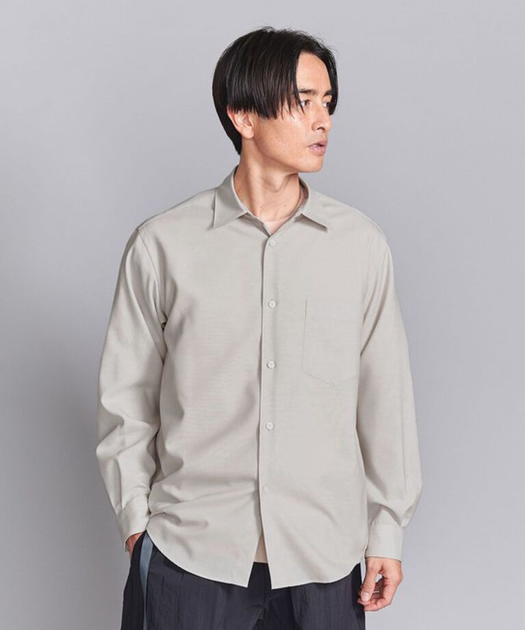 BEAUTY&YOUTH UNITED ARROWS「尾州 レギュラーフォルム テーパード シャツ -ウォッシャブル MADE IN JAPAN-」|シャツ・ブラウス|
