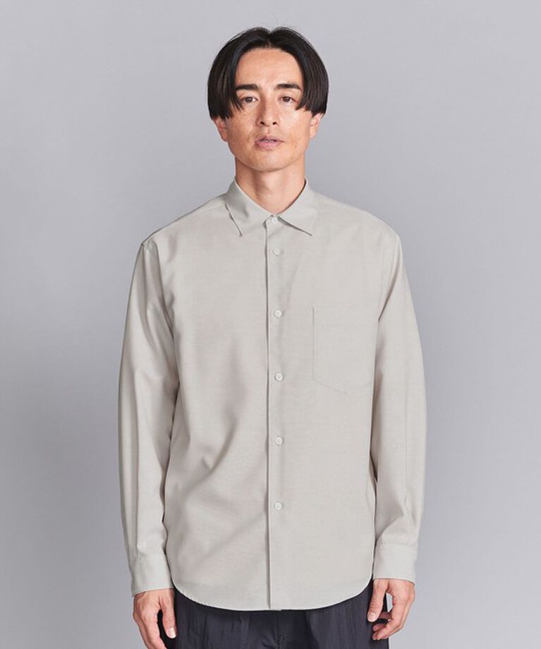 BEAUTY&YOUTH UNITED ARROWS「尾州 レギュラーフォルム テーパード シャツ -ウォッシャブル MADE IN JAPAN-」|シャツ・ブラウス|