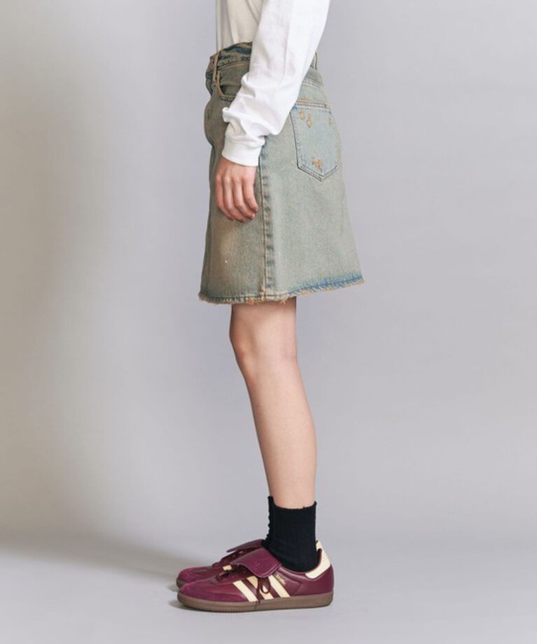 BEAUTY&YOUTH UNITED ARROWS「【別注】＜NEEDBY heritage＞デニム ミニスカート」|スカート|