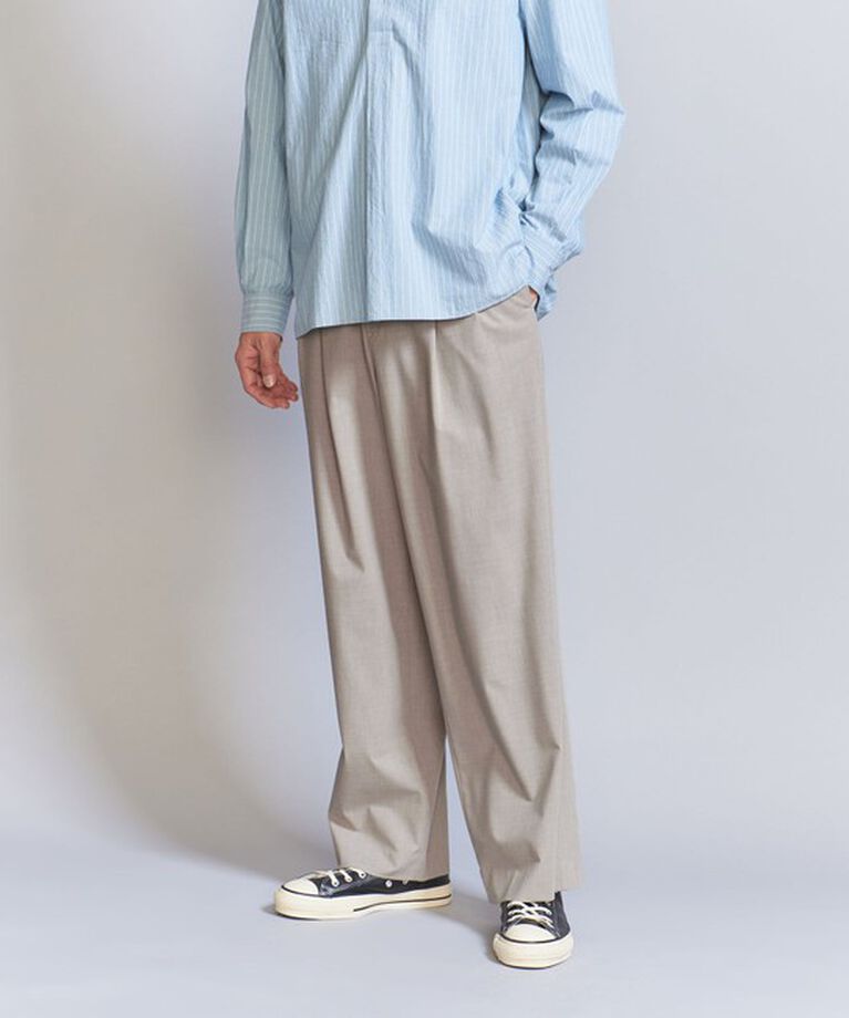 BEAUTY&YOUTH UNITED ARROWS「TR TRO バギー トラウザー」|チノ|