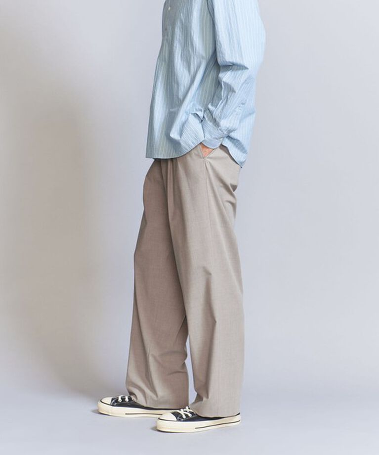 BEAUTY&YOUTH UNITED ARROWS「TR TRO バギー トラウザー」|チノ|