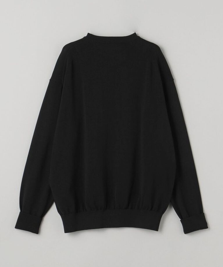 BEAUTY&YOUTH UNITED ARROWS「HI-LINE 3/90 ギザコットン クルーネック ニット」|ニット・セーター|