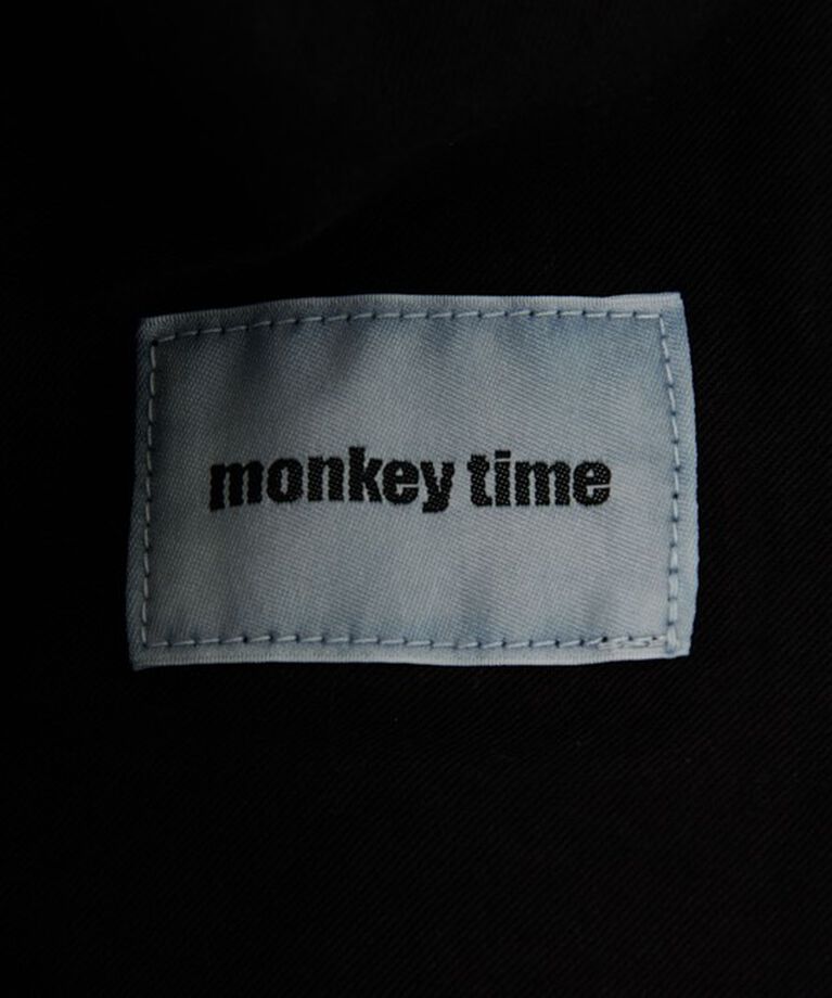 MONKEY TIME「ガーメントダイ ドビー ヘリンボーン バギー パンツ」|チノ|