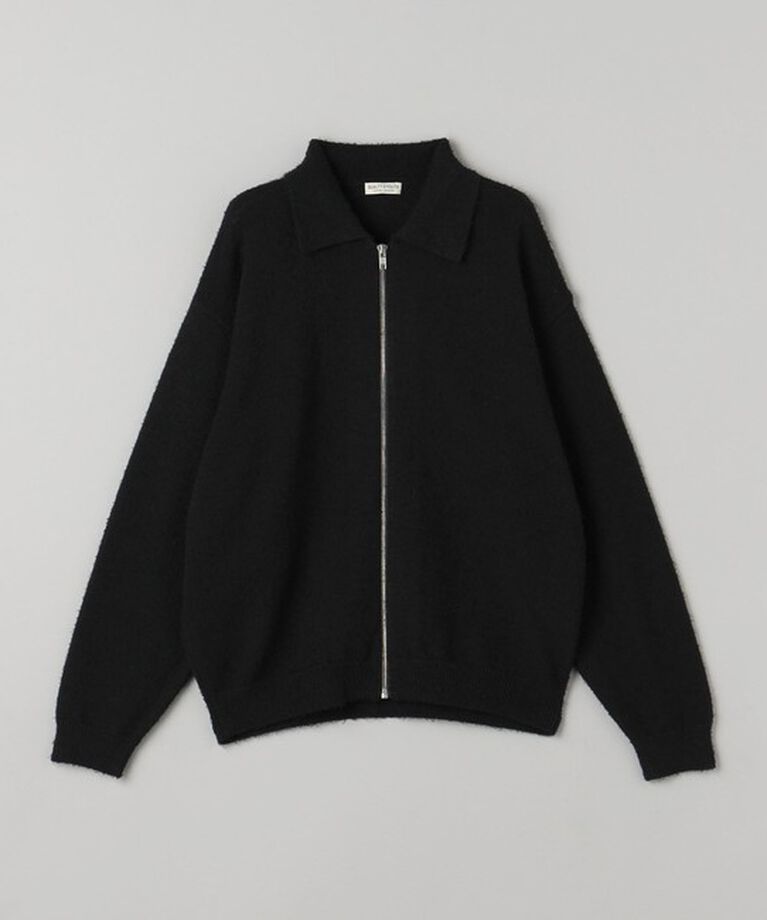 BEAUTY&YOUTH UNITED ARROWS「ツイスト ナッピング ジップ ジャケット ‐ウォッシャブル‐」|カーディガン|