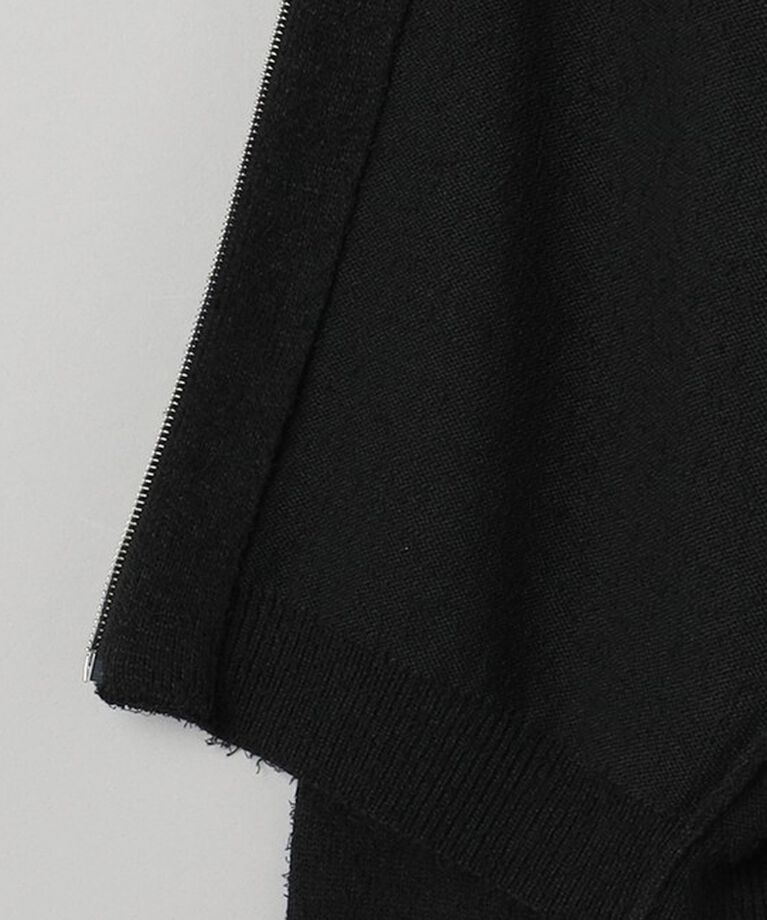 BEAUTY&YOUTH UNITED ARROWS「ツイスト ナッピング ジップ ジャケット ‐ウォッシャブル‐」|カーディガン|