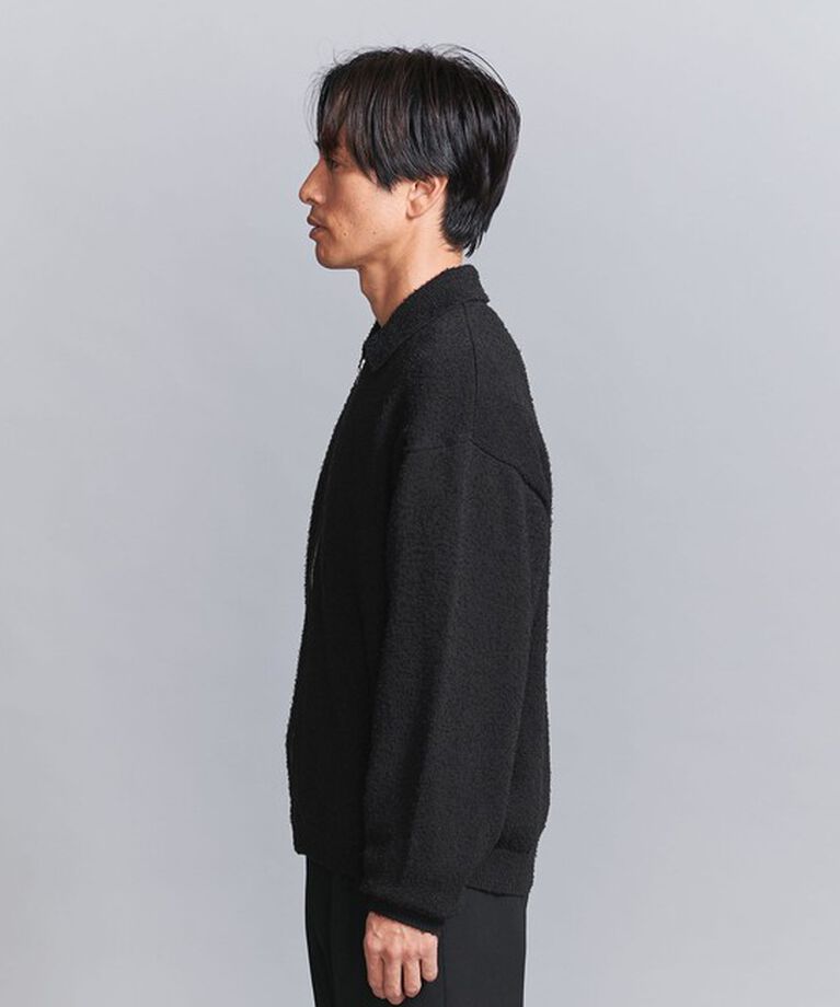 BEAUTY&YOUTH UNITED ARROWS「ツイスト ナッピング ジップ ジャケット ‐ウォッシャブル‐」|カーディガン|