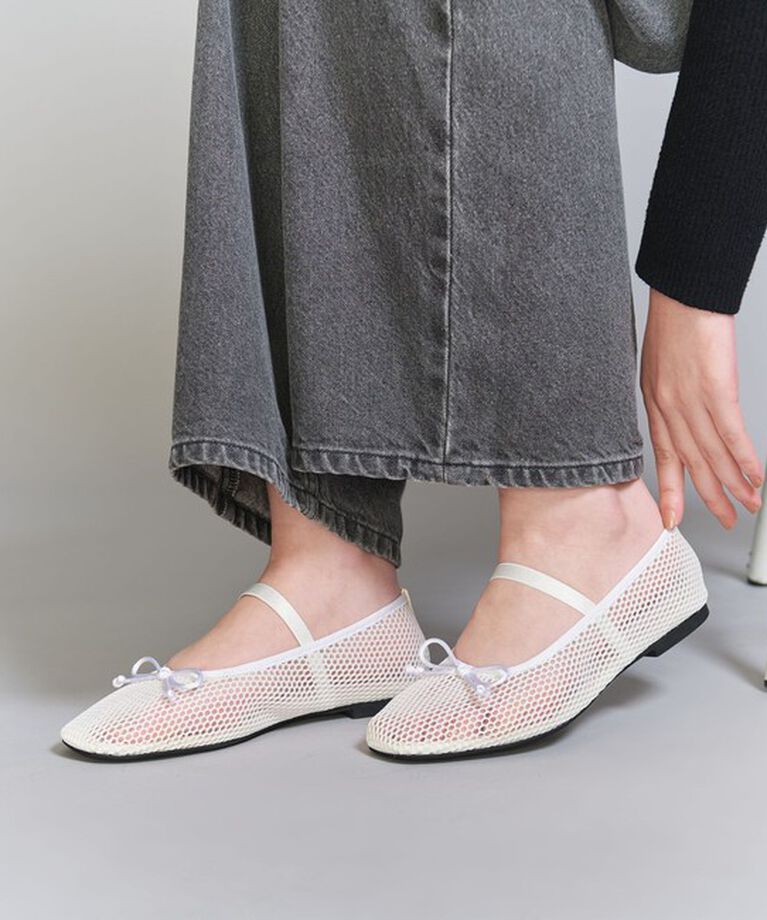 BEAUTY&YOUTH UNITED ARROWS「メッシュ バレエシューズ」|バレエシューズ|