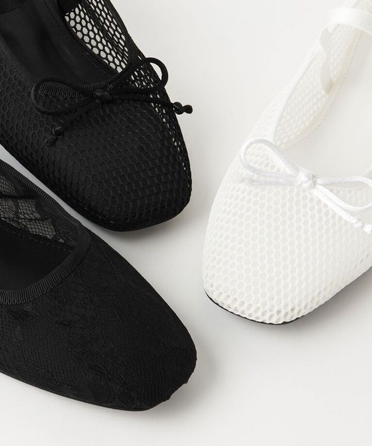 BEAUTY&YOUTH UNITED ARROWS「メッシュ バレエシューズ」|バレエシューズ|