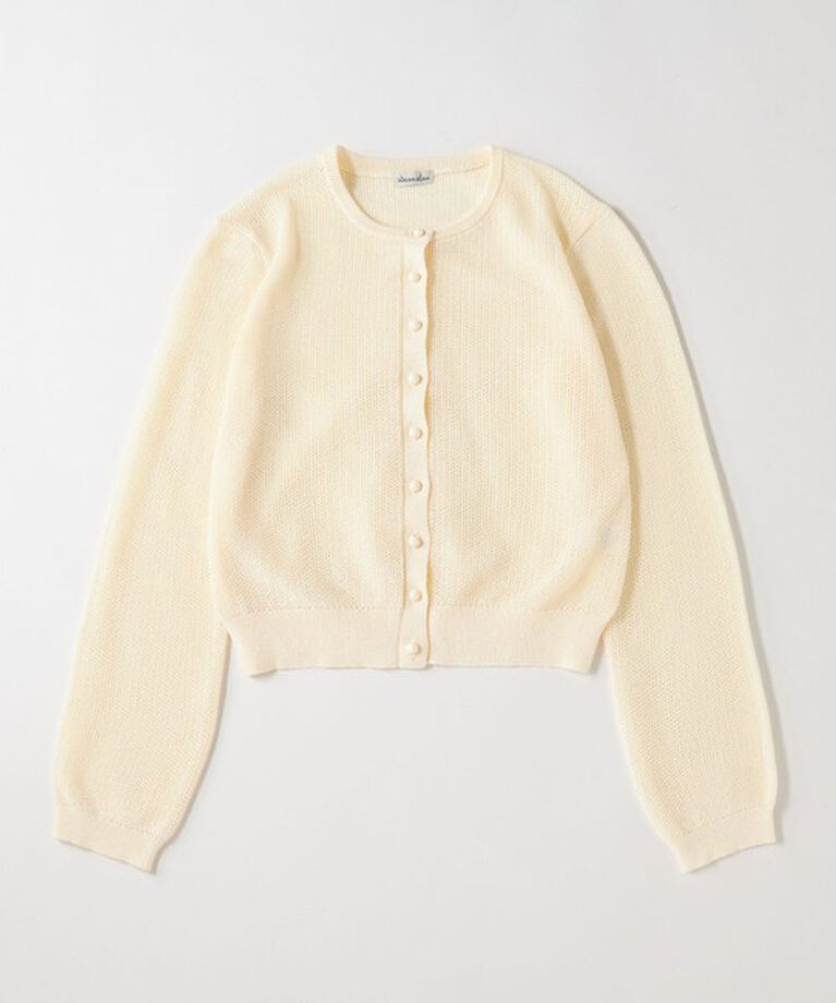 STEVEN ALAN「＜Steve Alan＞メッシュ ニット カーディガン」|カーディガン|