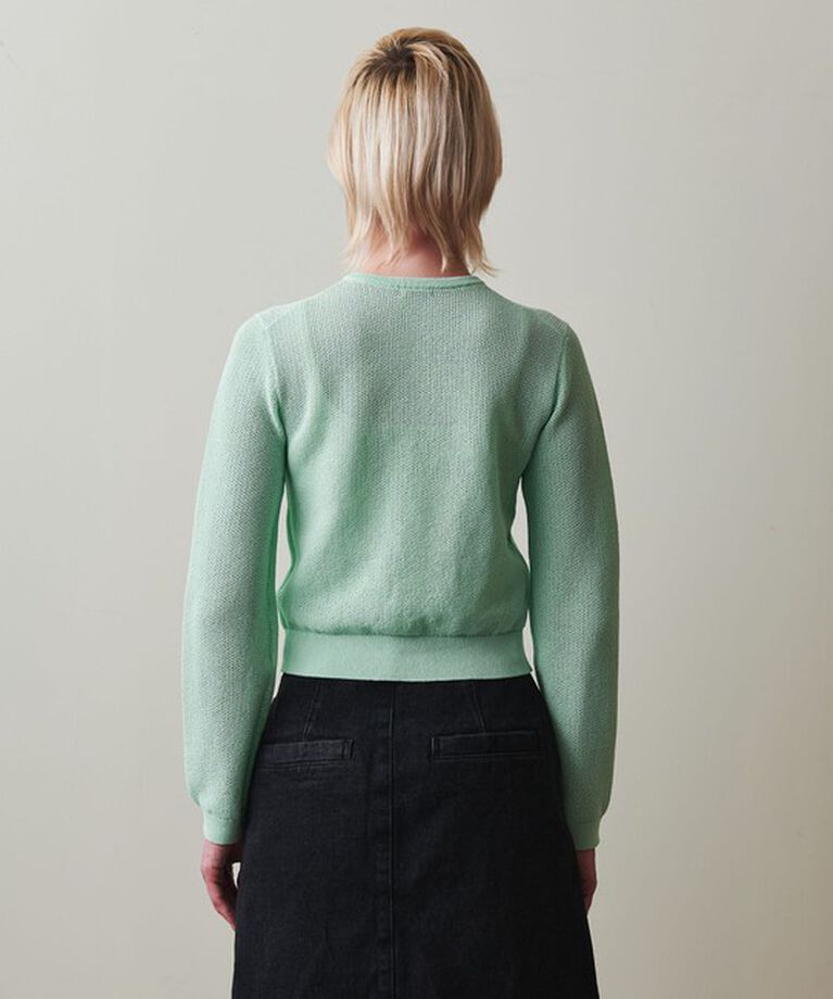 STEVEN ALAN「＜Steve Alan＞メッシュ ニット カーディガン」|カーディガン|