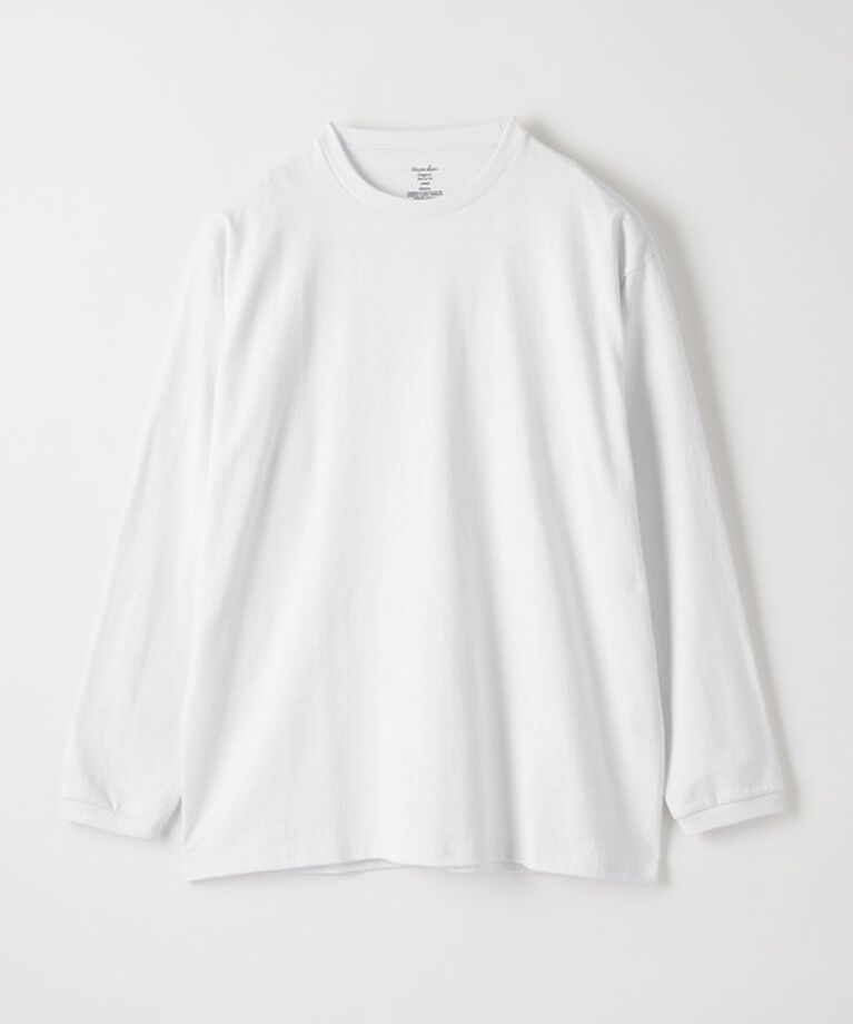 STEVEN ALAN「＜Steven Alan＞ オーガニックコットン ロングスリーブ Tシャツ BOLD」|Tシャツ・カットソー|