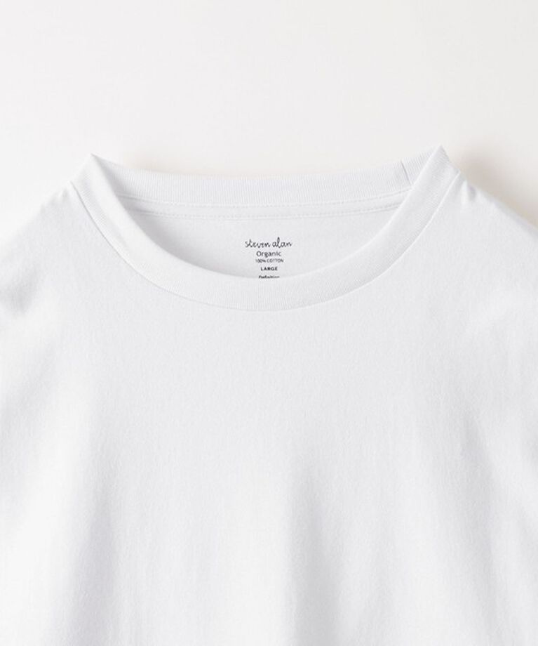 STEVEN ALAN「＜Steven Alan＞ オーガニックコットン ロングスリーブ Tシャツ BOLD」|Tシャツ・カットソー|